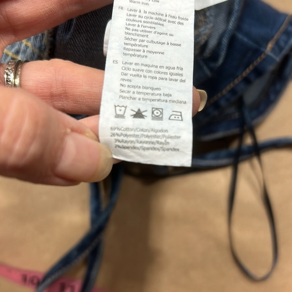 Refuge Denim Camisole Jean Top Sz SP - Picture 7 of 7